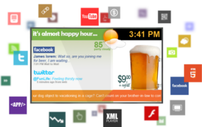 Powerful digital signage software by ipNARROWCAST